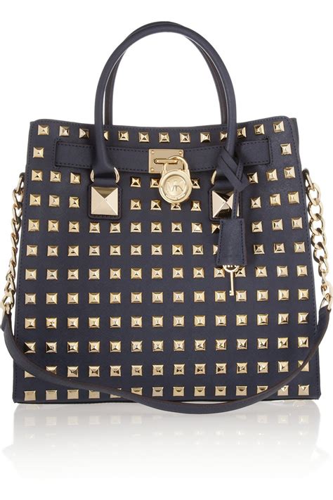 michael kors studded hamilton bag uk|Michael Kors Hamilton bag measurements.